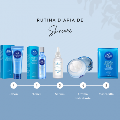 Set Ácido Hialuronico Bioaqua 5PCS