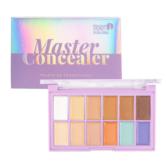 Paleta de Correctores y Neutralizadores Master Concealer Trendy