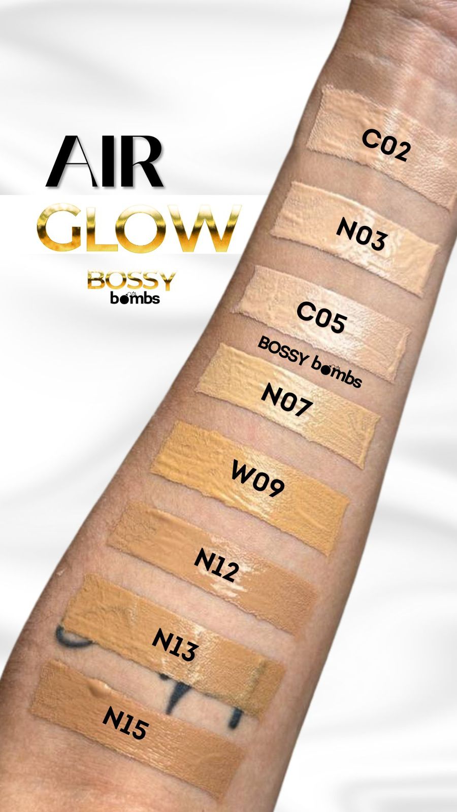 Air Glow Base de Maquillaje  Farmasi